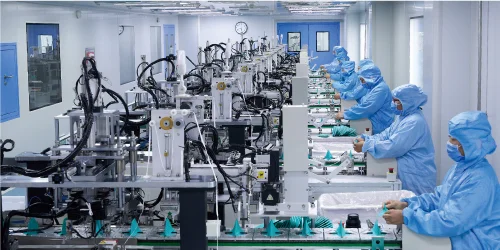 博锐 林州智造基地 · 十万级洁净车间生产线