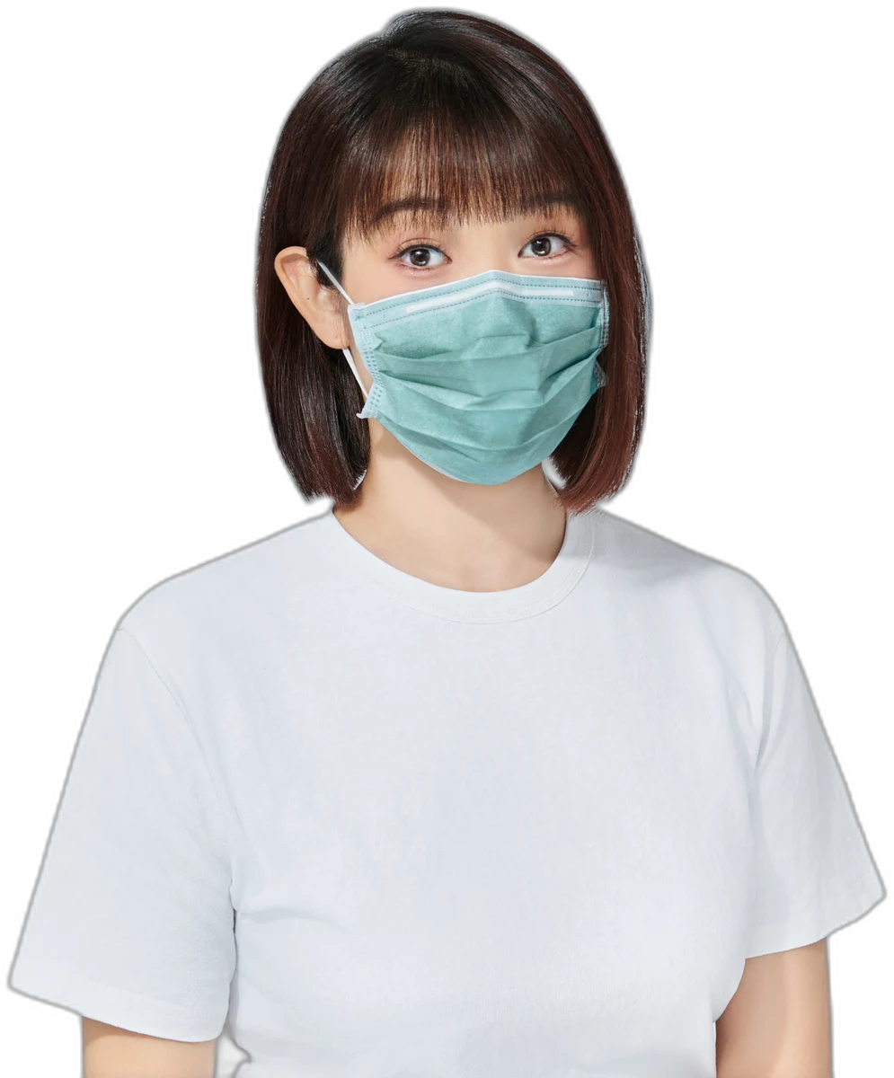 博锐医用外科口罩 · 日常防护示范