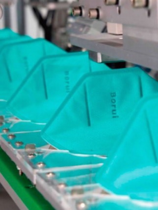 博锐 · 口罩成品特写